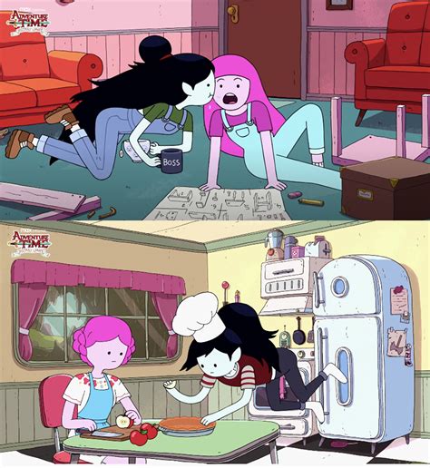 adventure time episodes with marceline and bubblegum|marceline and princess bubblegum girlfriends.